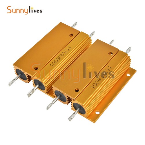 0.1-1000Ω Ohm 50/100W Watt Shell Power Aluminum Housed Case Wirewound Resistor - Picture 201 of 250
