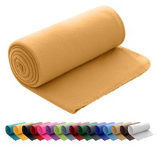 Fleecedecke 130x160 Wohn & Kuschel Decke Plaid schwarz pink grau blau weiß uvm