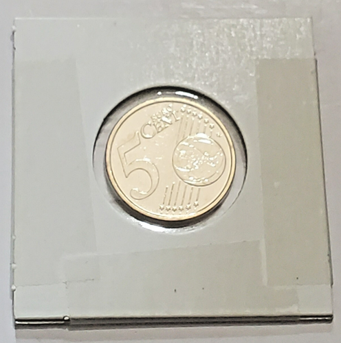 2002 Italy 5 Five Euro Cent Actual Coin. CS#46 - Picture 3 of 3
