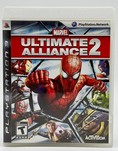 Marvel: Ultimate Alliance 2 (PS3 PlayStation 3 2009) - CIB