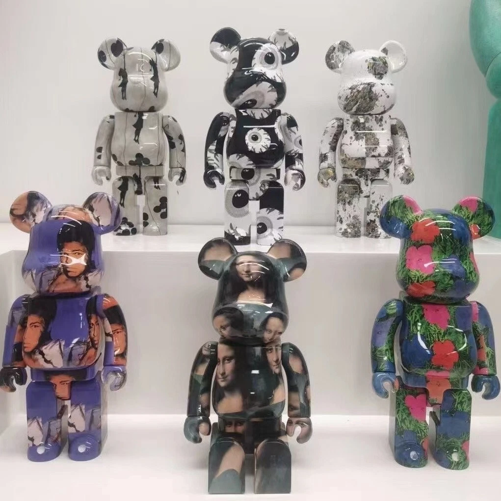 World Famous Painting/Artists 400 %Bearbrick Art graffiti Ornament