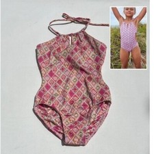 NWOT PEIXOTO LITTLE PEIXOTO TAMARA ONE PIECE GIRL'S SWIMSUIT PINK BEACH PRNT 10