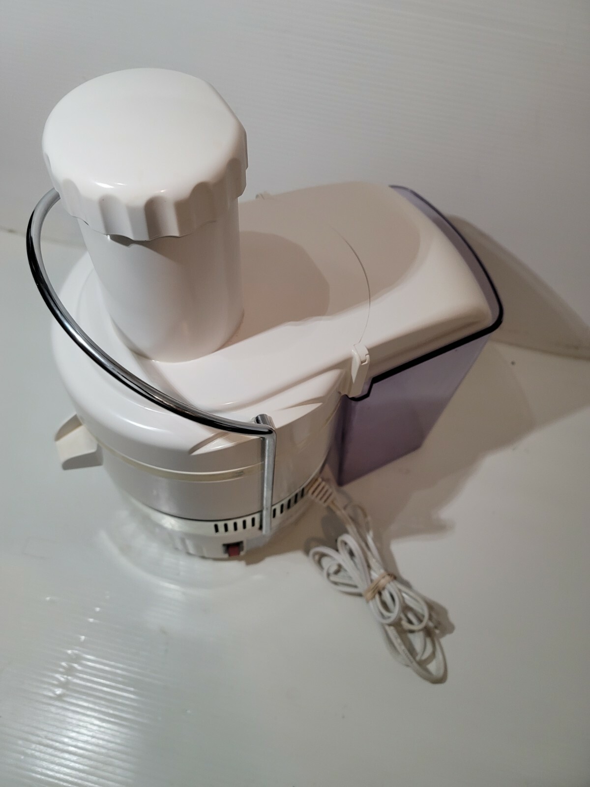 Jack LaLanne's Power Juicer JLS8 Original Classic Juice Pulp Extractor Tested Unilight LED