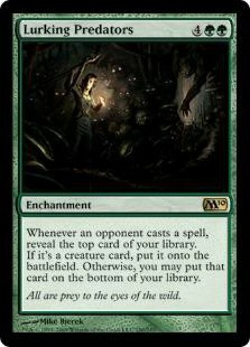 Magic The Gathering 2010 Core Set Single Card Rare Lurking Predators #190 - 第 1/1 張圖片