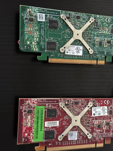 2x ATI Radeon HD 2400 PRO 256MB DDR2 PCIe x16 Graphics Cards (Red & Green PCB) – - Picture 3 of 6