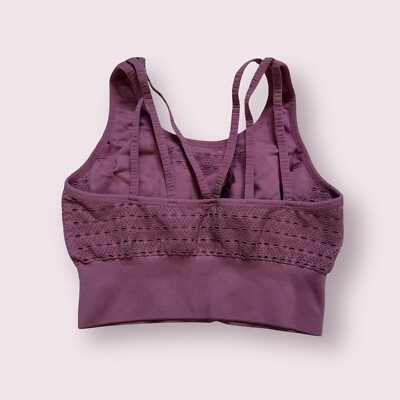 Gymshark Energy Seamless Strappy Back Sports Bra Size Small Dusty