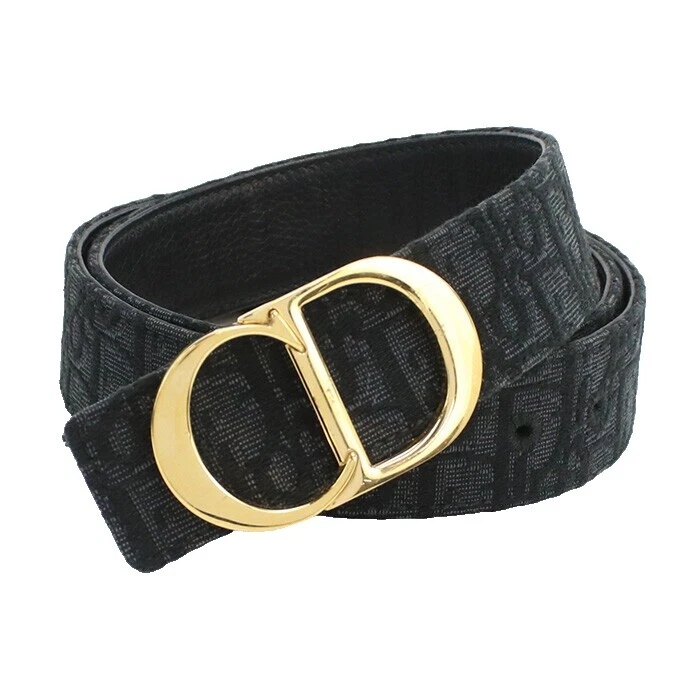 Cinturones negros Dior para hombres