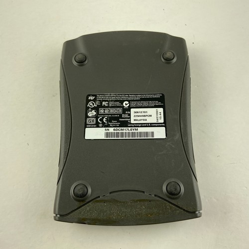 iOmega Zip 250 Z250USBPCM USB External Disk Drive Blue Gray Portable for PC/Mac - Photo 4/13