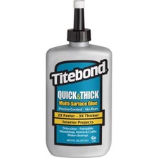 Titebond 2403 Glue Quick  Thick High Strength White 8 oz White