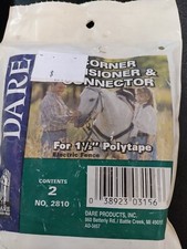 ELECTIC FENCE CORNER TENSIONER AND CONNECTOR