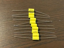 Qty 10 New .015 uf 630v Yellow Film Capacitors Guitar Tube Amp Tone 153K