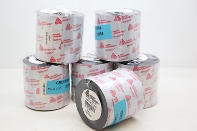 AVERY DENNISON 6 Rollen Stempelkissen für Drucker 80mm X 600m Black 4924.600.080
