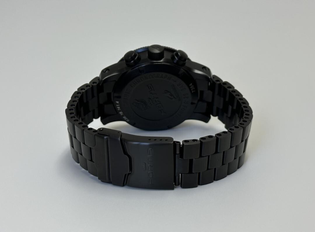 Fortis B42 Monolith Chronograph Cosmonort Black Dial 42mm