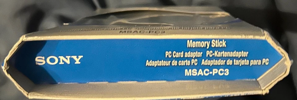 Sony MSAC-PC3 PC card Adapter new memory stick - Image 4 of 4