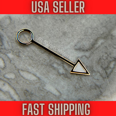 Rose Gold GMT Hand Fits Seiko NH34, 4R34, SSK, Green luminous -- USA SELLER