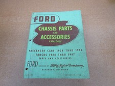 1928-1948 Ford Car Truck Parts Catalog Manual Book Green Bible 1929 1946 1947