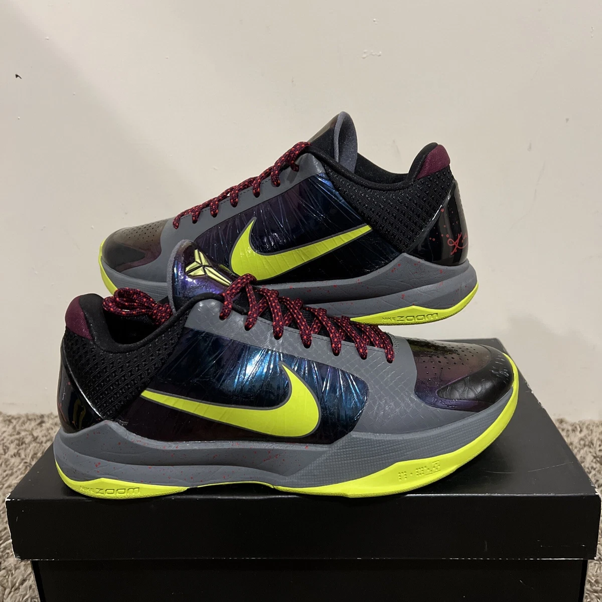Size 9 - Nike NBA 2K20 x Kobe 5 Protro Gamer Exclusive Chaos 
