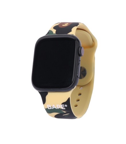 BRACELET DE MONTRE CAMOUFLAGE APE BAIN HOMME 1ST POUR APPLE WATCH 1L30182053 - Photo 8 sur 12