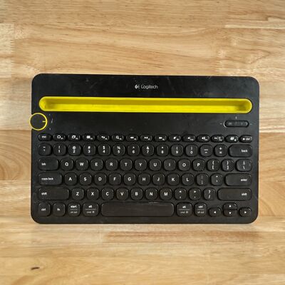 Logitech K480 Bluetooth Portable Universal Multi-Device Standard QWERTY Keyboard