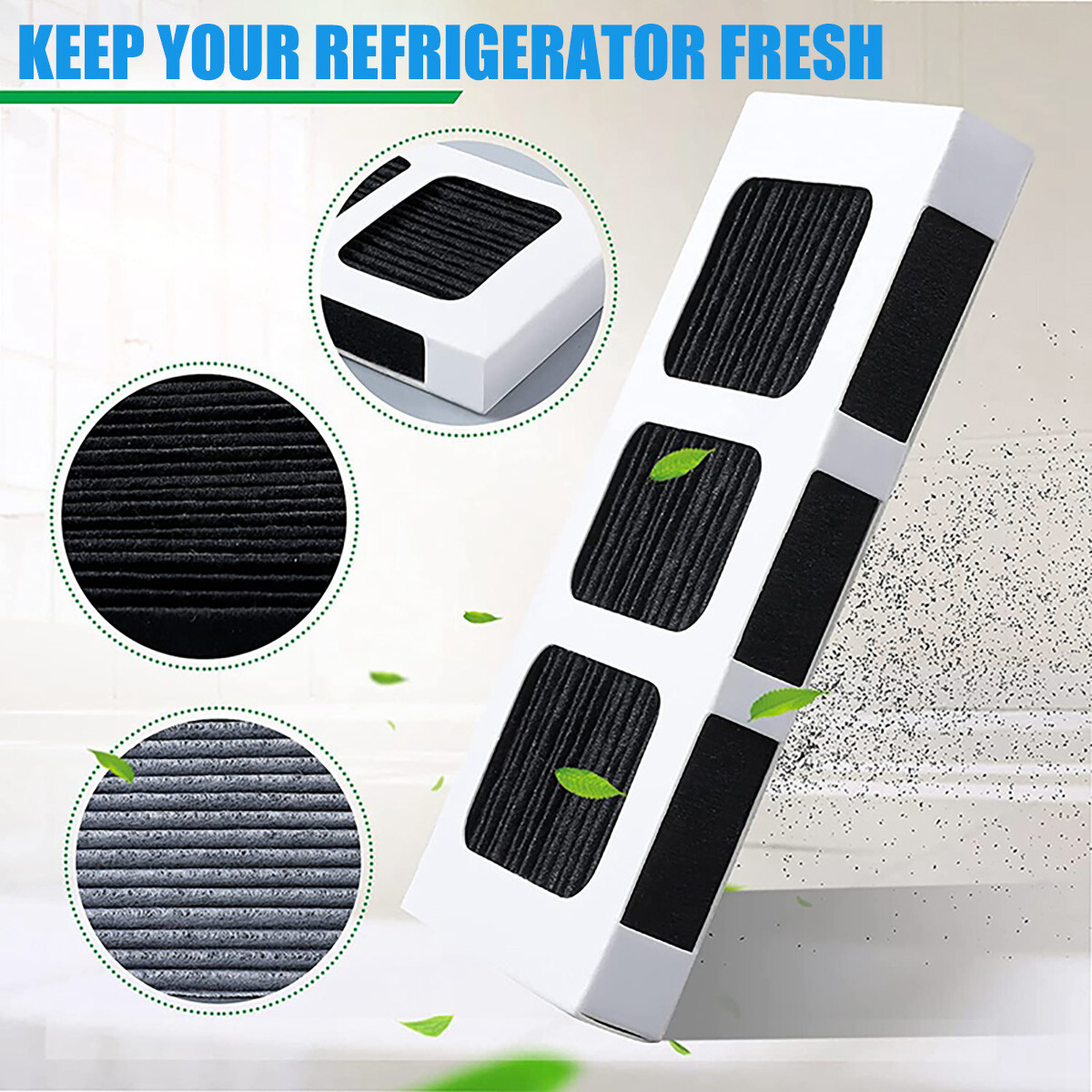 2Pcs Refrigerator Air Filter Replace For Frigidaire PAULTRA2 PureAir