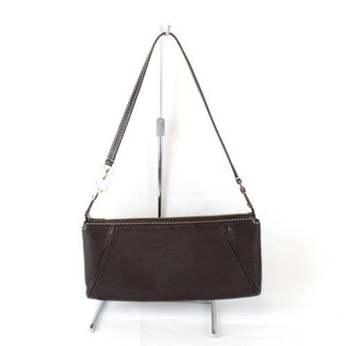 Salvatore Ferragamo Schultertasche Crossbody Gancini Leder braun echt
