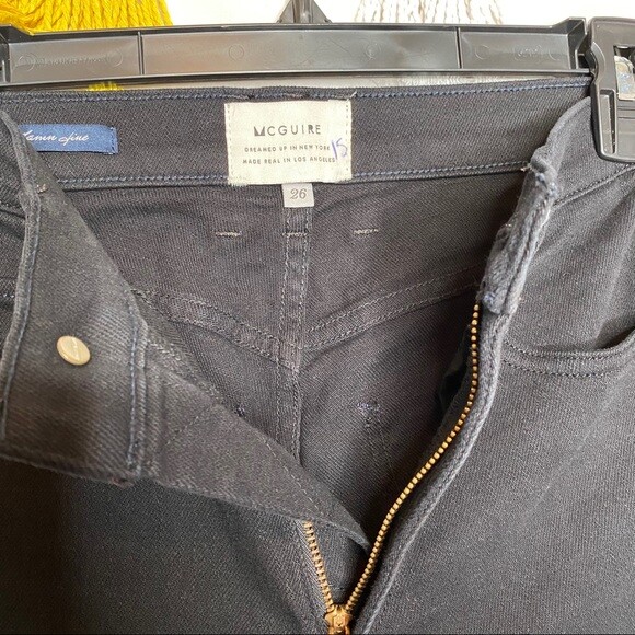 McGuire Denim The Cha Cha Jeans in Late Night Black S… Gem