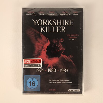 Yorkshire Killer 1974 1980 1983 DVD 3 Filme David Peace Andrew Garfield FSK16