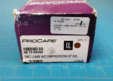 PROCARE 9" SACRO-LUMBAR SUPPORT XXL 79-89269 White