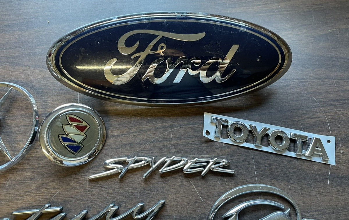 Emblems Nameplates Junkyard Lot | eBay