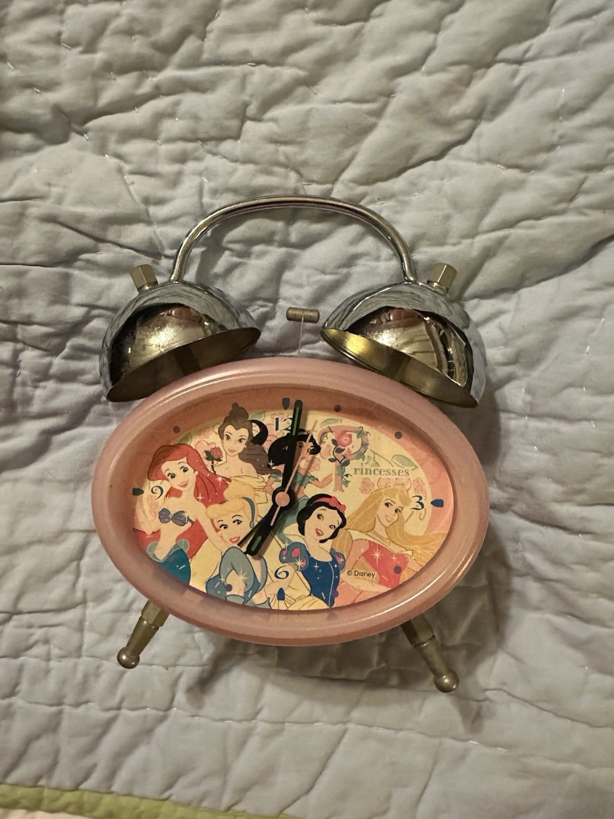 Disney Princesses Alarm Clock, Battery Operated