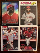 Jo Adell 4 Card LOT! Archives Black / Heritage / 2026 - Los Angeles Angels