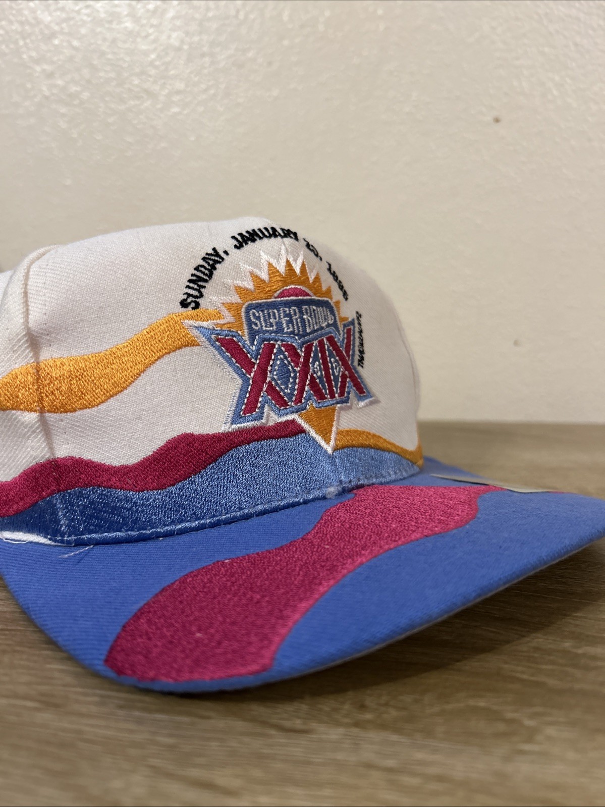 Vintage Rare Super Bowl XXIX 1995 Chargers Vs 49ers NFL Apex One Snapback Hat