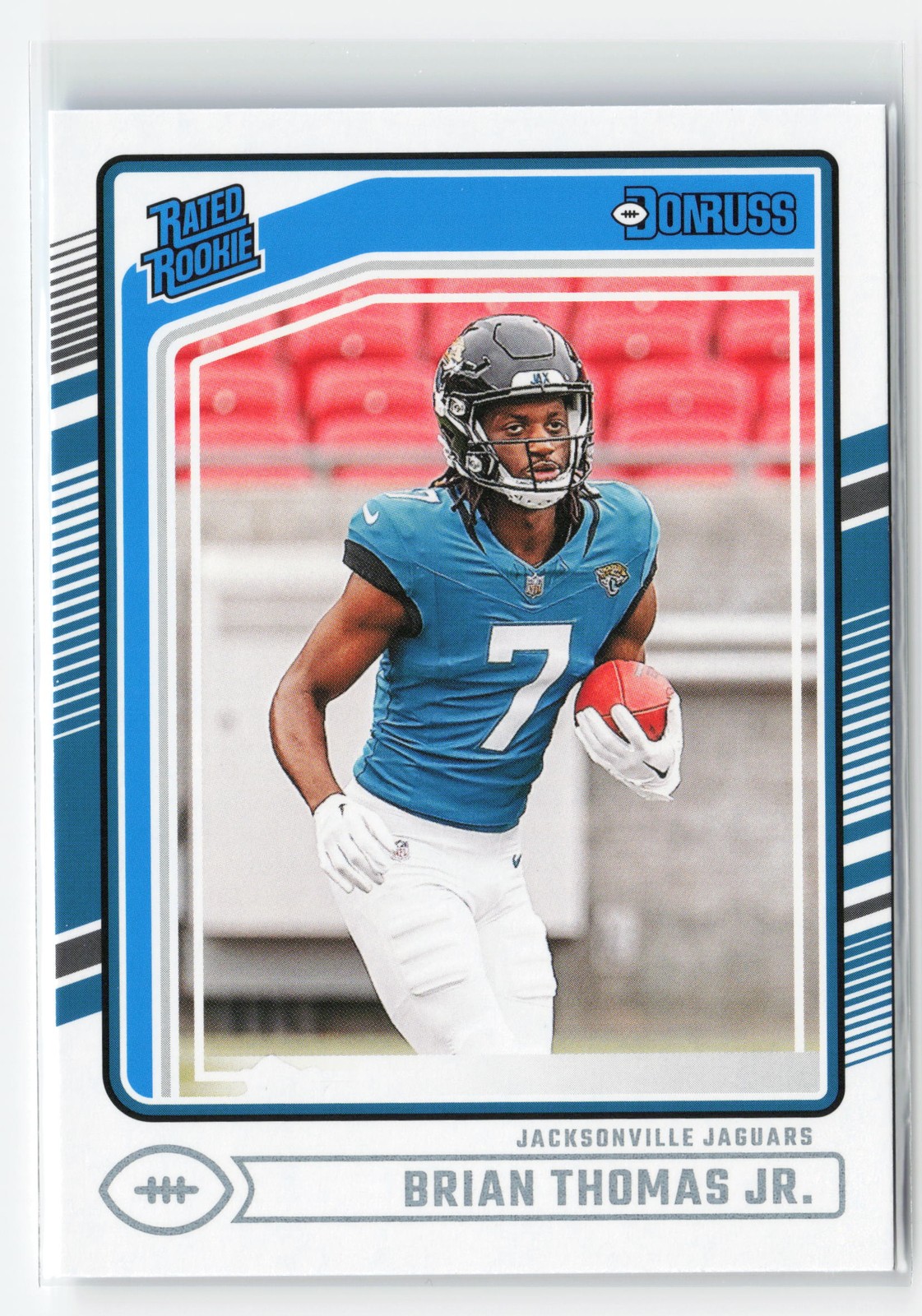 BRIAN THOMAS JR. #313 RC 2024 PANINI DONRUSS JAGUARS ROOKIE