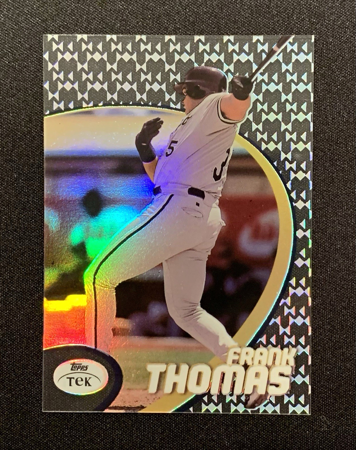 1998 Topps Tek Frank Thomas #6 Pattern 31 Chicago White Sox MLB