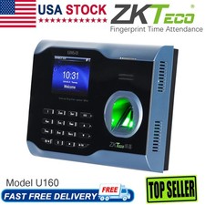 ZKTeco U160 Employees Biometric Fingerprint Time Clock Attendance Machine