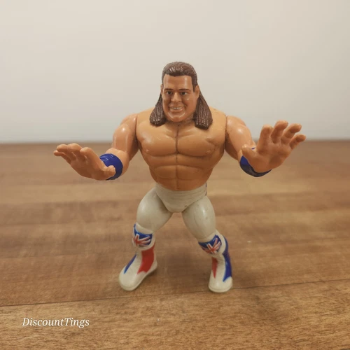WWF Hasbro British Bulldog Davey Boy Smith Very Nice WWE AEW WCW