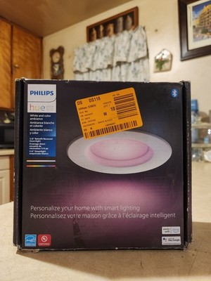 Philips Hue Color Ambiance 5/6'' Retrofit Recessed Downlight Open Box