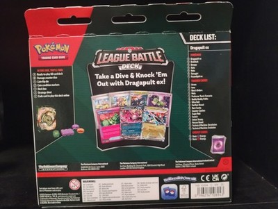 Dragapult EX League Battle Deck Sealed Pokemon | eBay