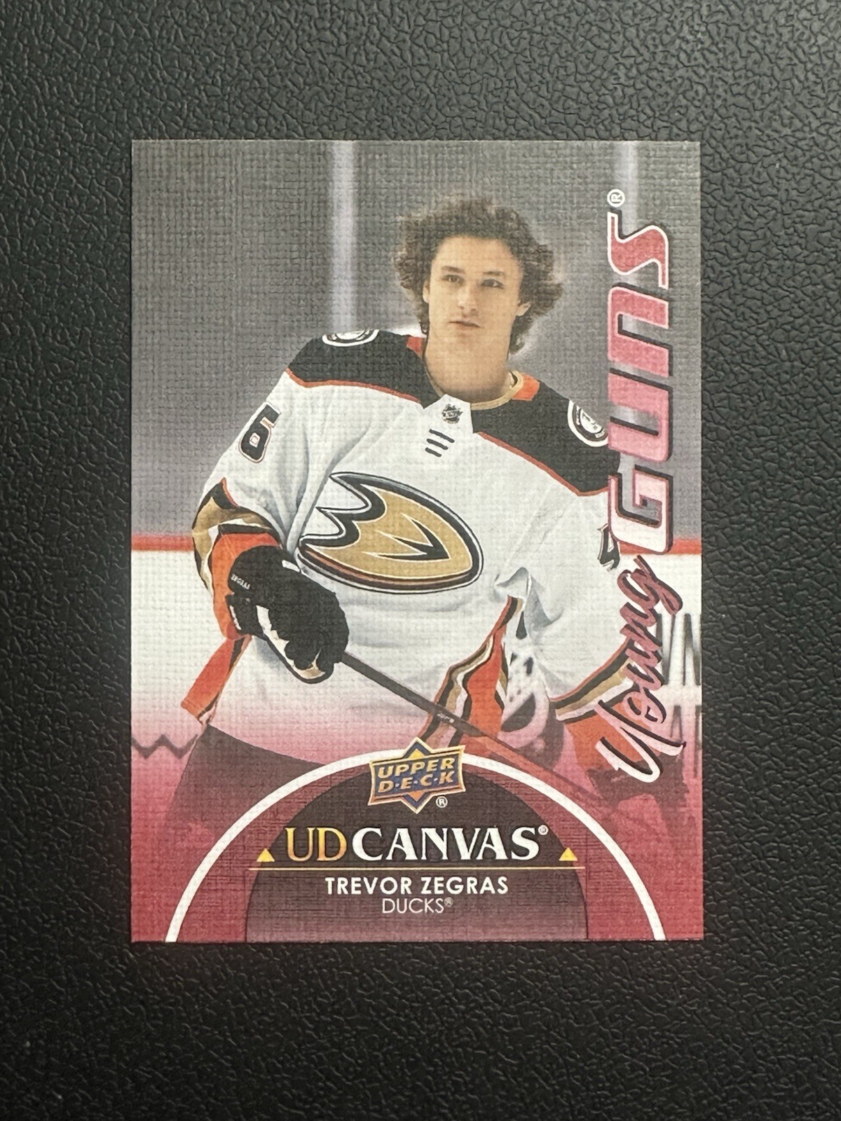 2021-22 Upper Deck Canvas #C117 Trevor Zegras Rookie Young Guns