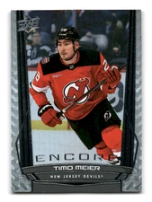 2025-26 Upper Deck Series 1 - Timo Meier Encore Insert #E-18