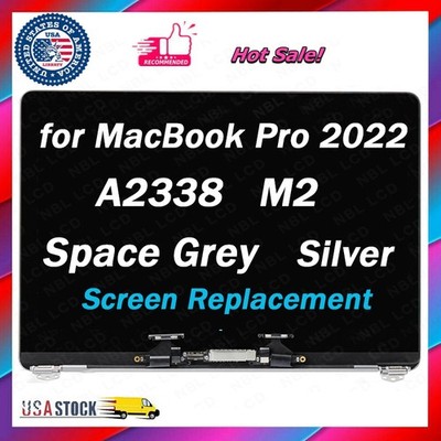 A++ NEW for Apple MacBook Pro A2338 2022 YEAR M2 LCD Screen Display Assembly