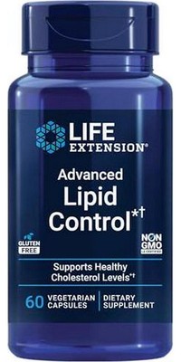 Life Extension Advanced Lipid Control, amla extract, Indian gooseberry, heart 60