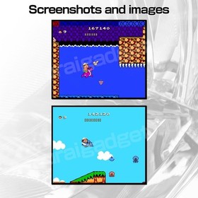 Super Mario USA(Bros. 2) & Adventure Island II 2 Nintendo Famicom/FC [Japan NES]