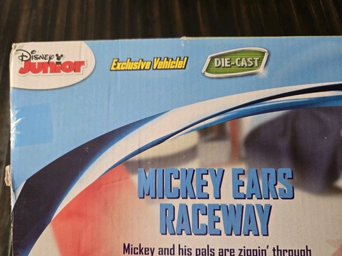 Disney Mickey Mouse and the Roadster Racers Ears Super Raceway NIB ONE RACE CAR - Picture 8 of 16