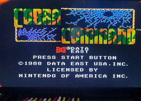 Cobra Command (Nintendo Entertainment System, 1988) NES CIB with Poster