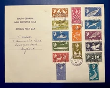 South Georgia 1-15 on lovely First Day Cover
