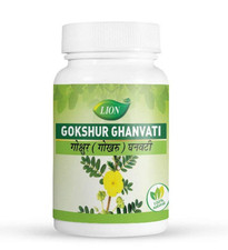 LION Gokshur Gokhru Ghanvati 60Tab Boosts sta...