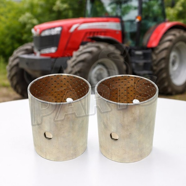 Passend FüR Massey Ferguson Traktor 245 - Hydraulikwellenbuchse 2Er Set Metall-image