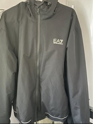 Herren Armani Jacke Schwarz XL