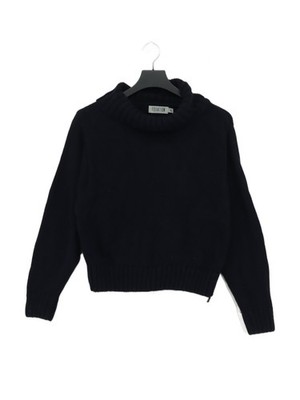 Equation Herren Pullover M Blau 100% Wolle Rollkragenpullover